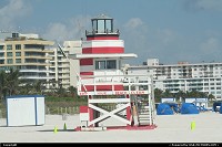 Photo by elki | Miami Beach  Miami beach life guard